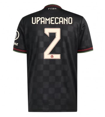 Bayern Munich Dayot Upamecano #2 Tredjetrøje 2025-26 Kortærmet